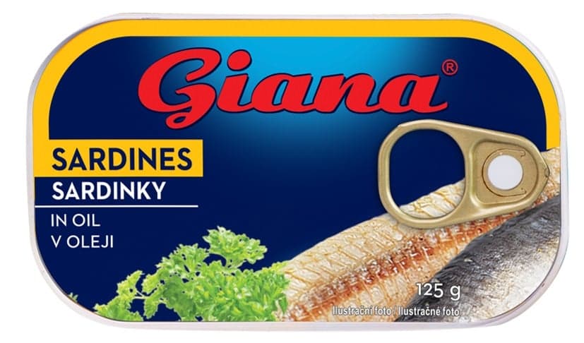 Giana Sardinky v oleji