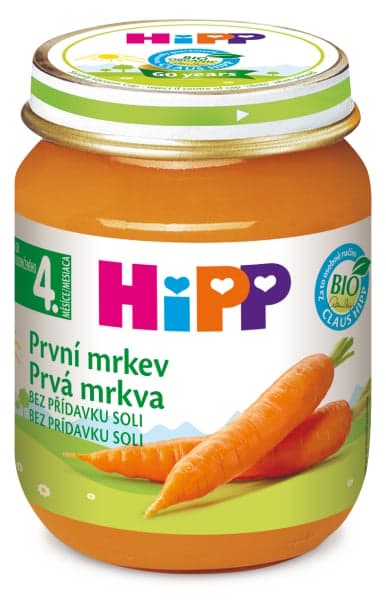 HiPP BIO Zeleninový příkrm První mrkev