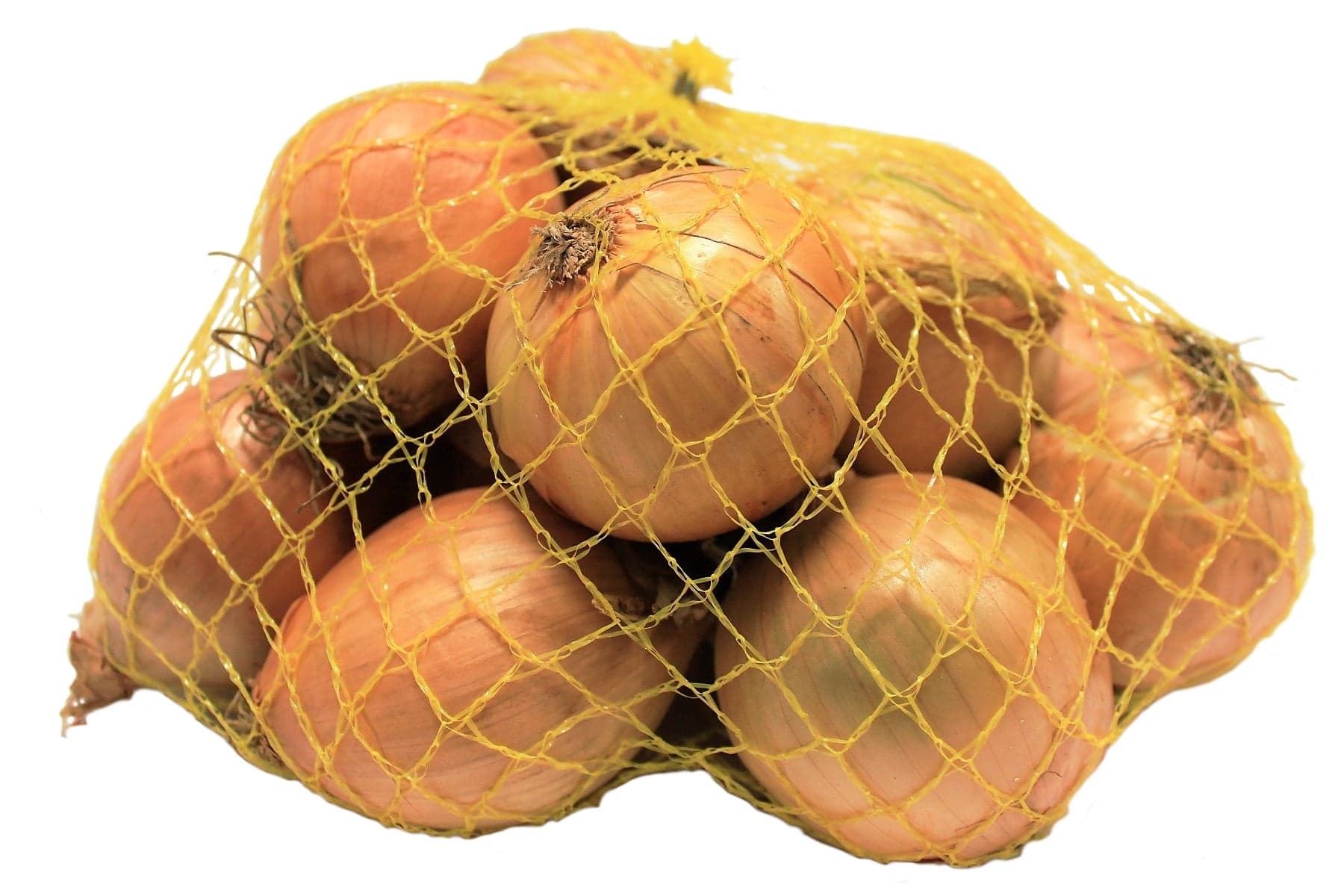 Cibule žlutá, síť
