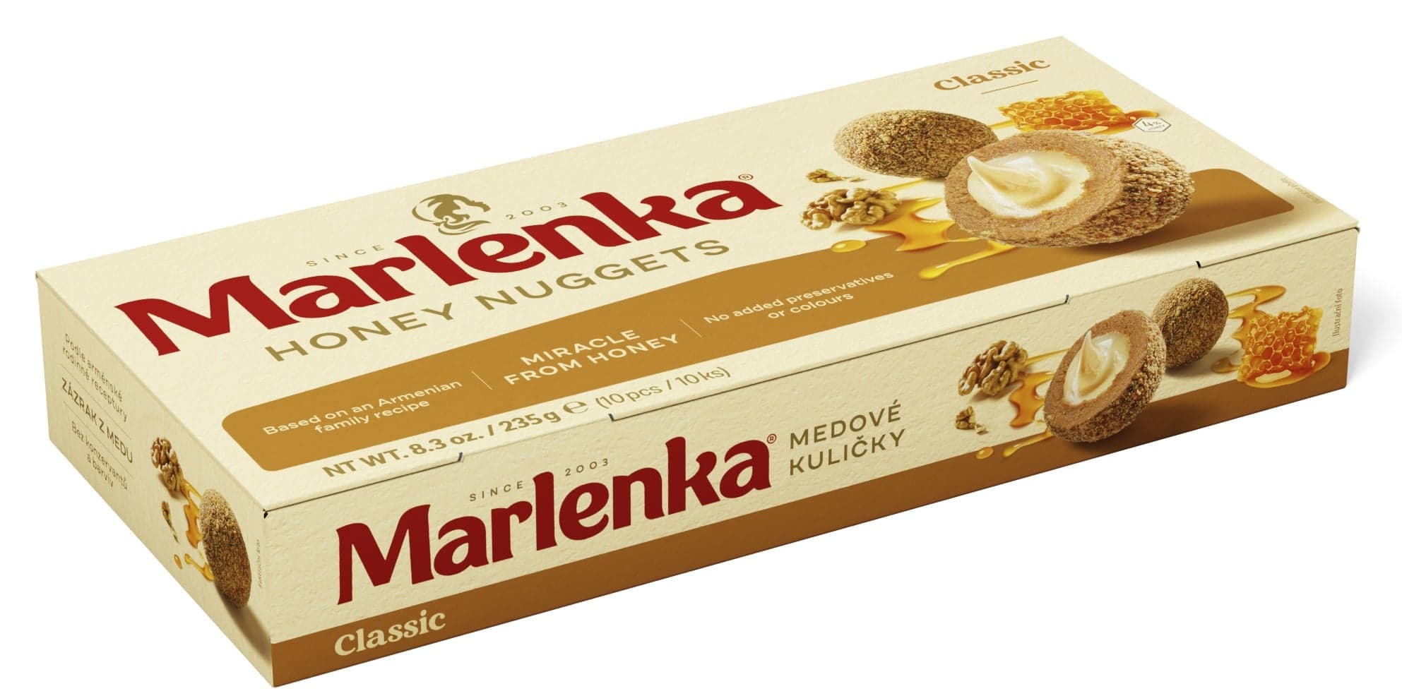 Marlenka medové kuličky