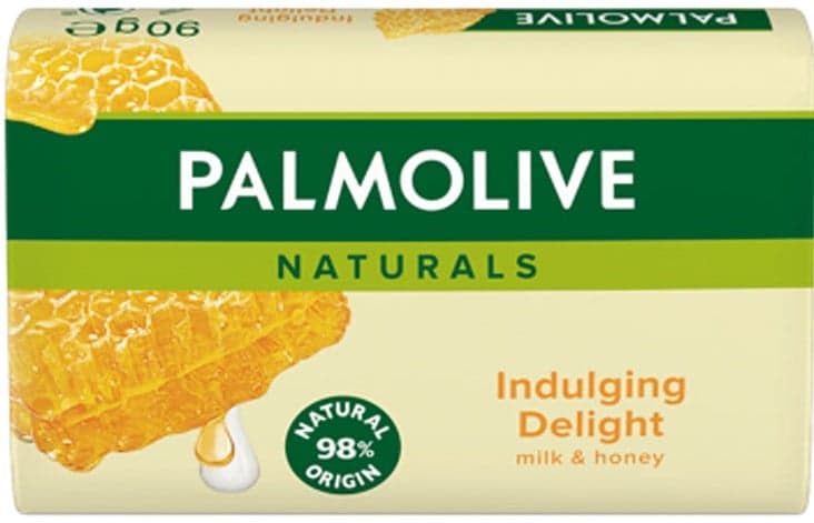 Palmolive Naturals Indulging Delight tuhé mýdlo s výtažky z mléka a medu
