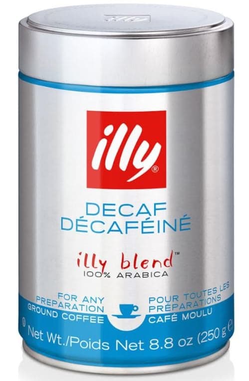 illy Espresso káva mletá bez kofeinu