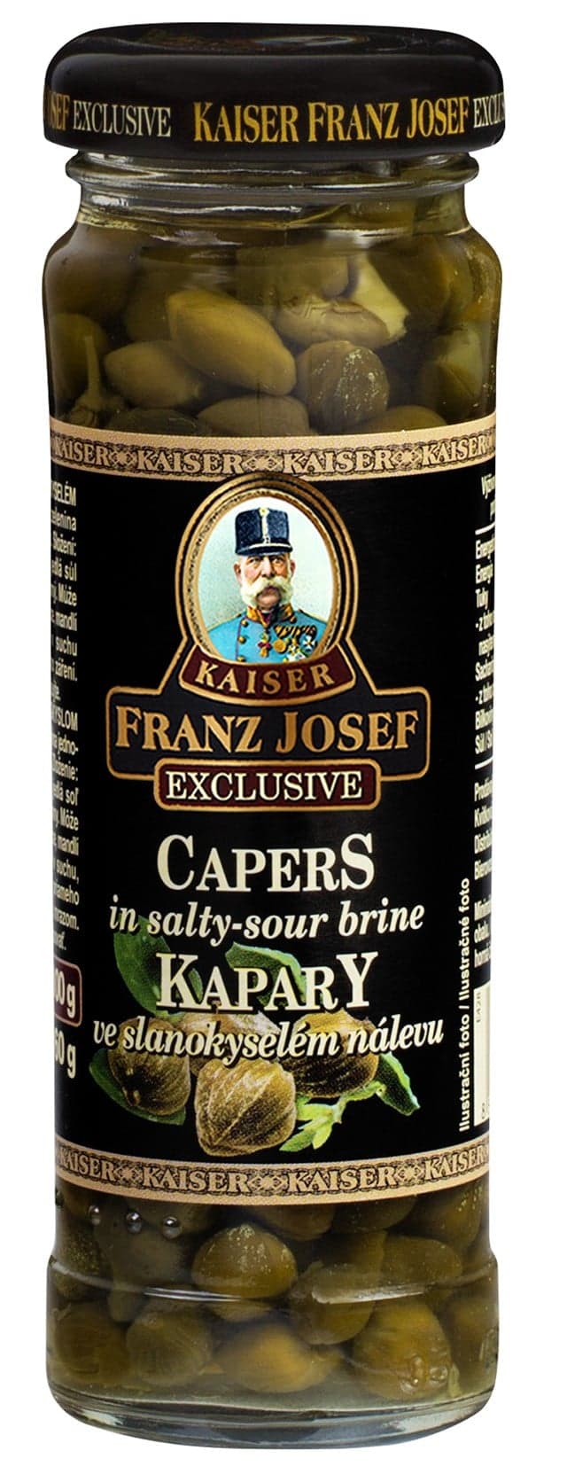 Franz Josef Kaiser Kapary ve slanokyselém nálevu
