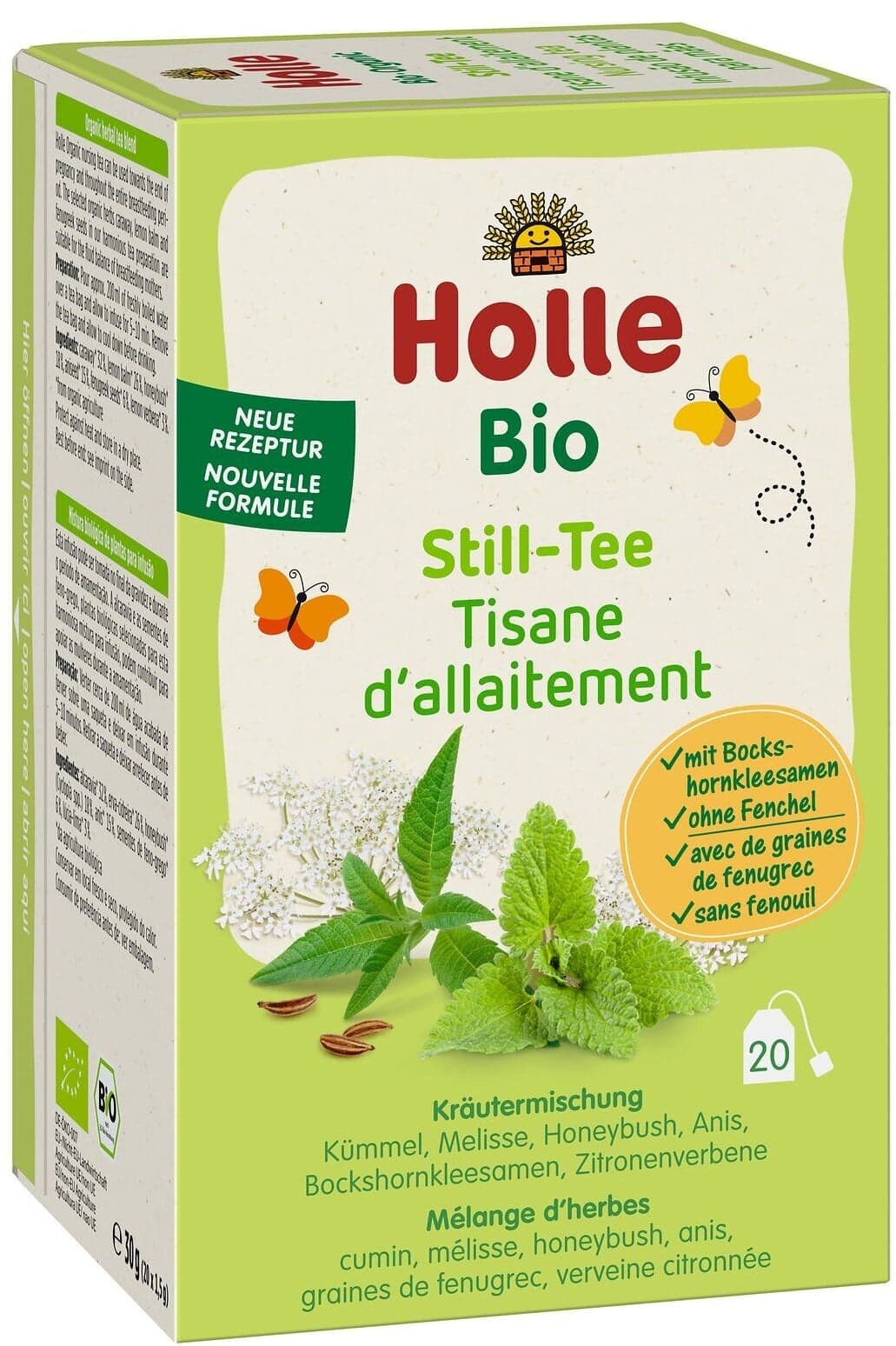 Holle BIO Čaj pro kojící maminky