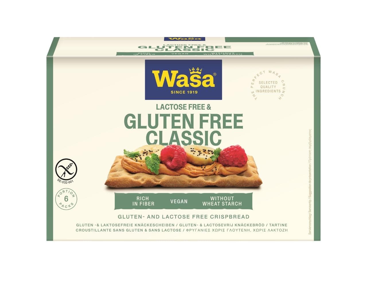 Wasa Bezlepkový knäckebrot