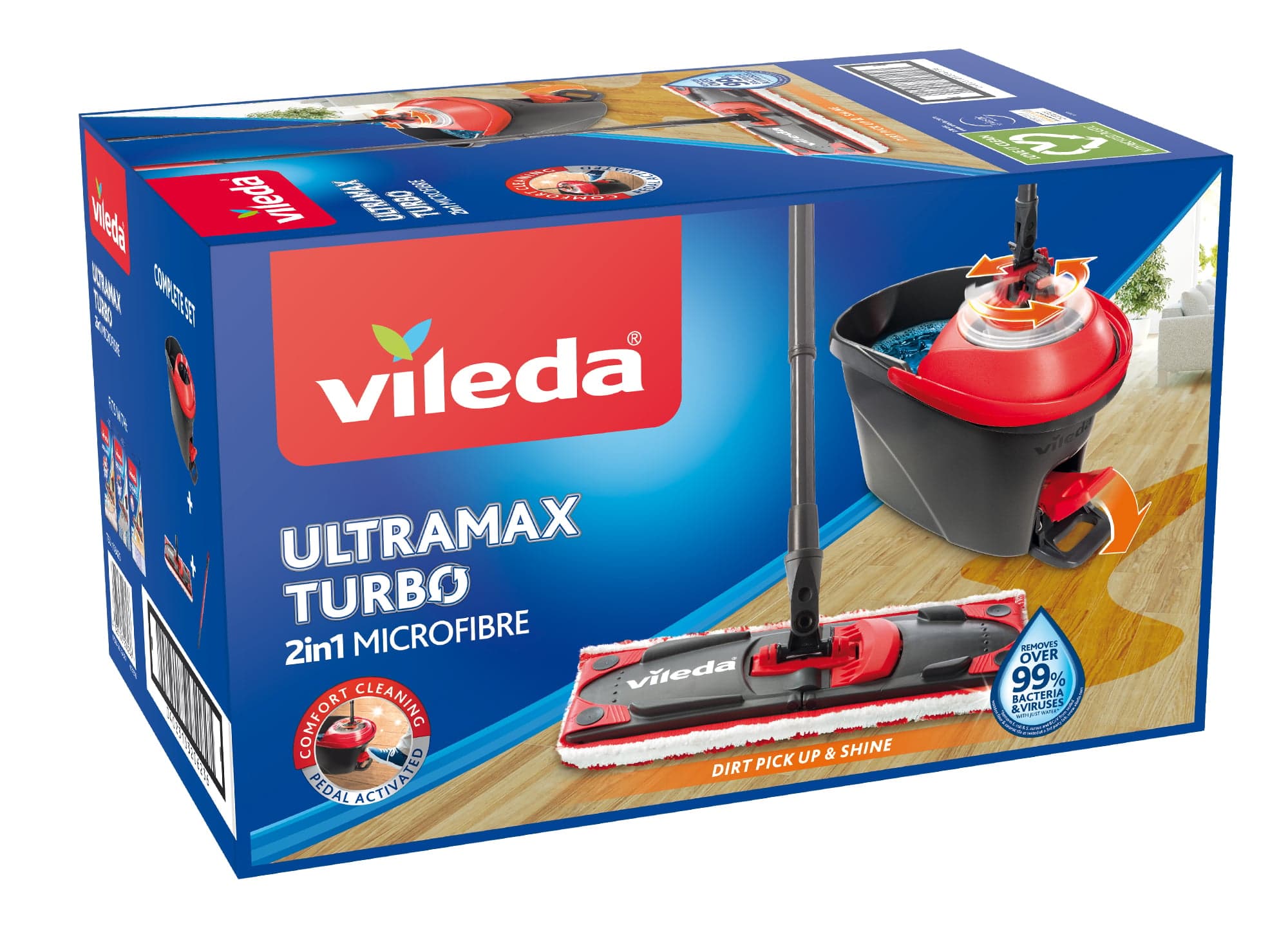 Vileda Ultramax turbo mop s kbelíkem