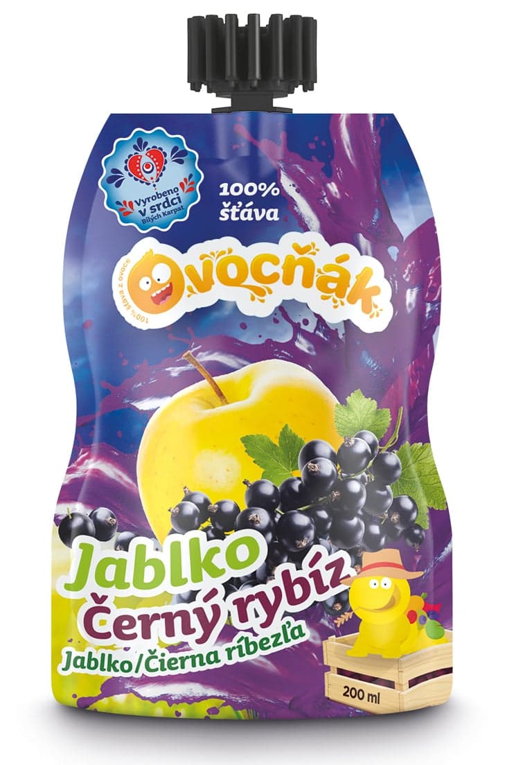 Ovocňák Mošt jablko a černý rybíz