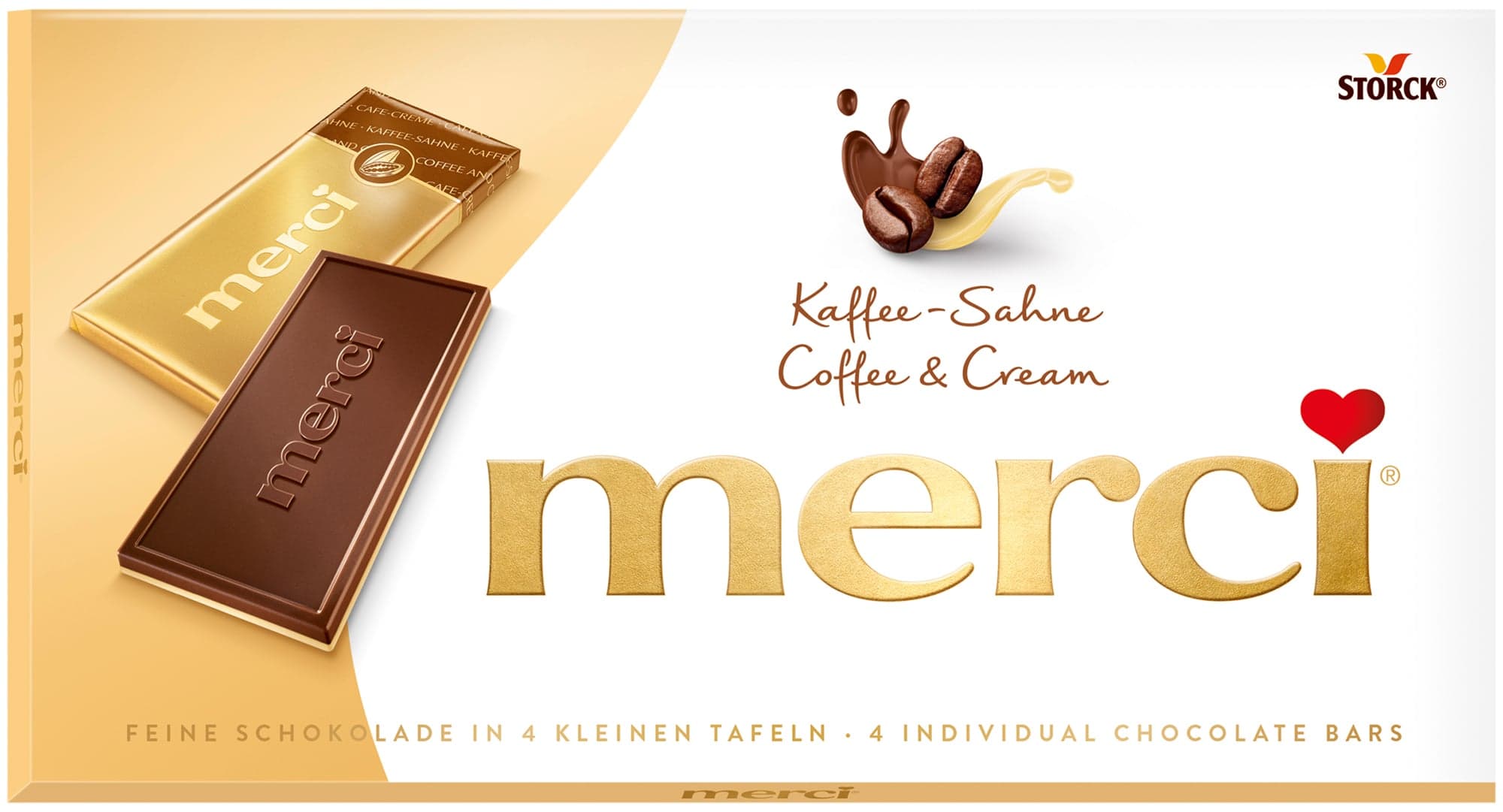 Merci tabulková čokoláda kávová 100 g