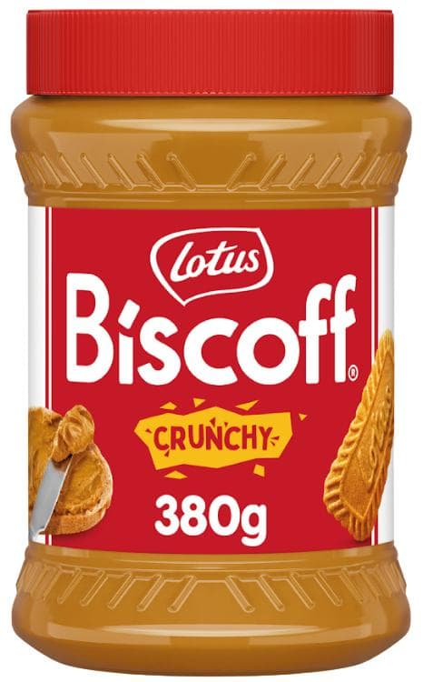 Lotus Biscoff Crunchy pomazánka z karamelizovaných sušenek