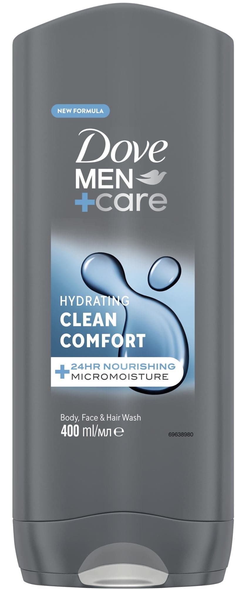 Dove Men+Care Clean Comfort sprchový gel pro muže na tělo a obličej