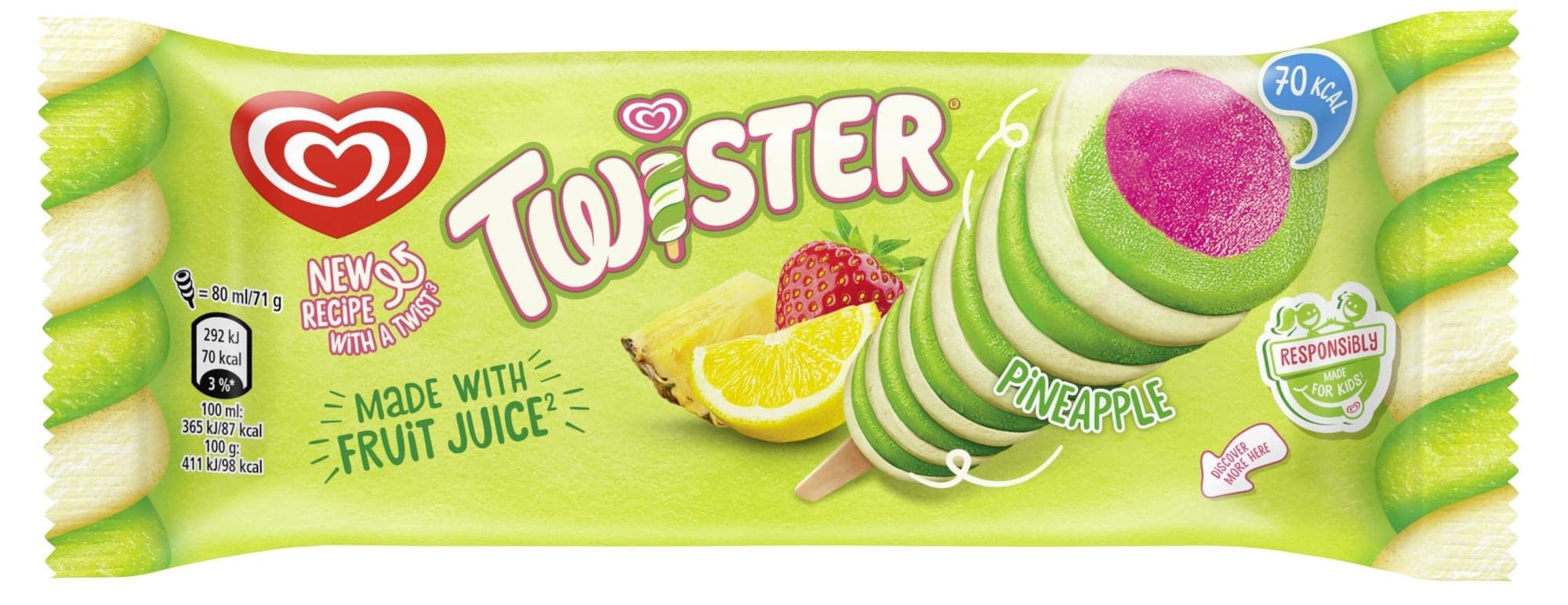 TWISTER Pineapple 80 ml