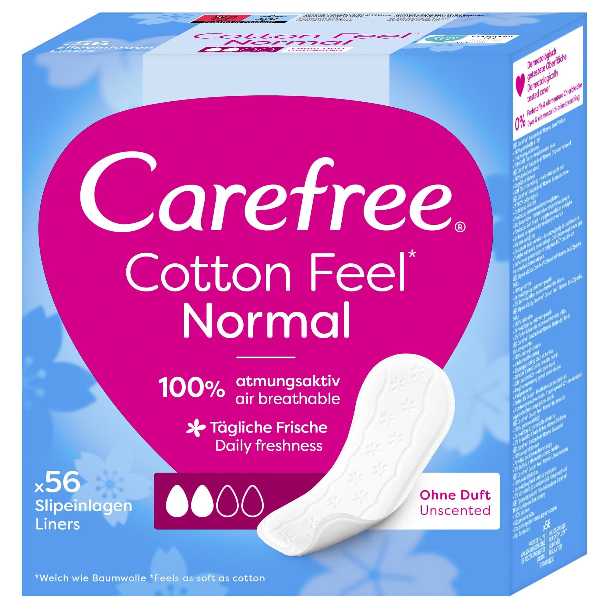 Carefree Cotton slipové vložky