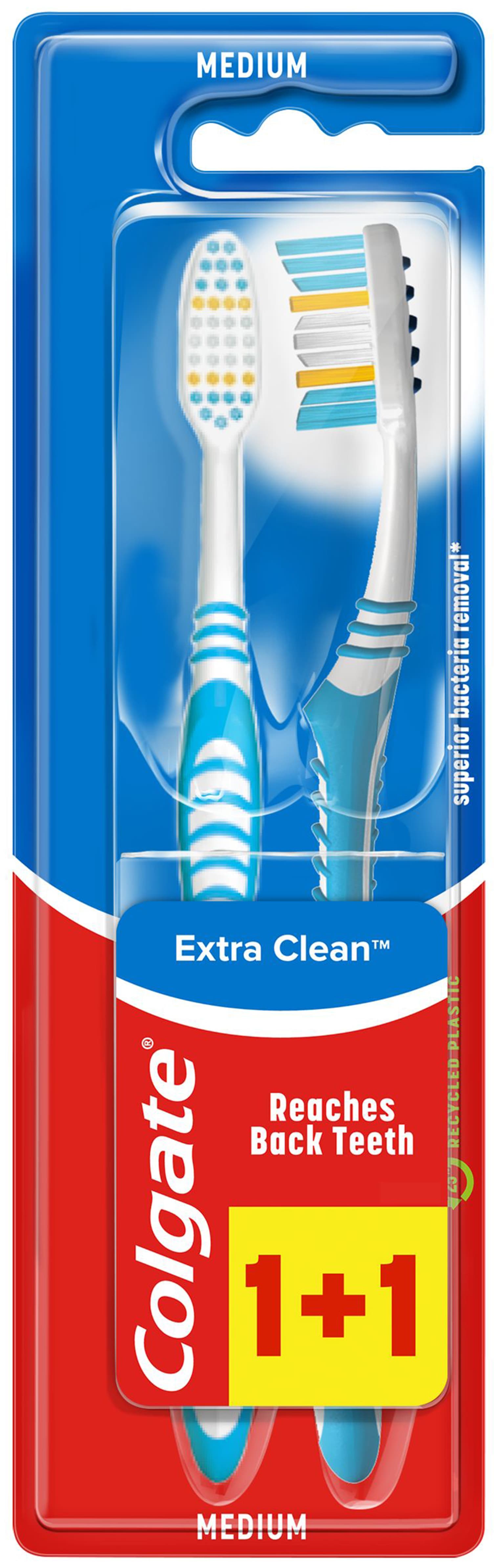 Colgate Extra clean zubní kartáček střední