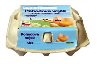 Pohodová vejce Podestýlková L
