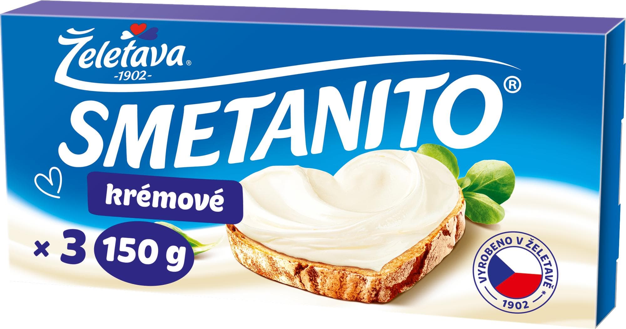 Smetanito Smetanové tavený sýr