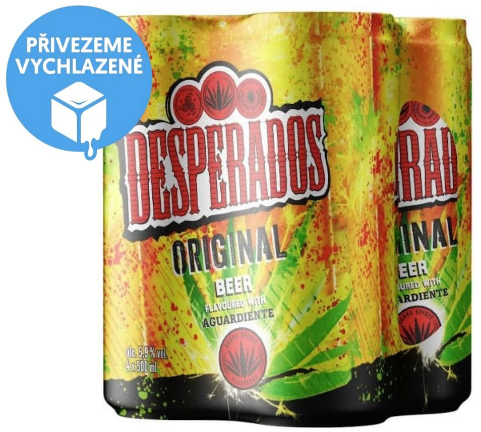 Desperados Original 4×0,5 l plech