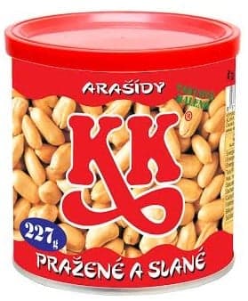 K&K Arašídy pražené solené 227 g