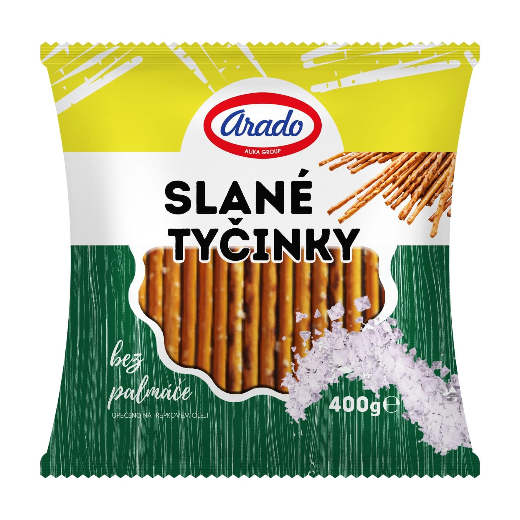 Arado tyčinky solené 400 g