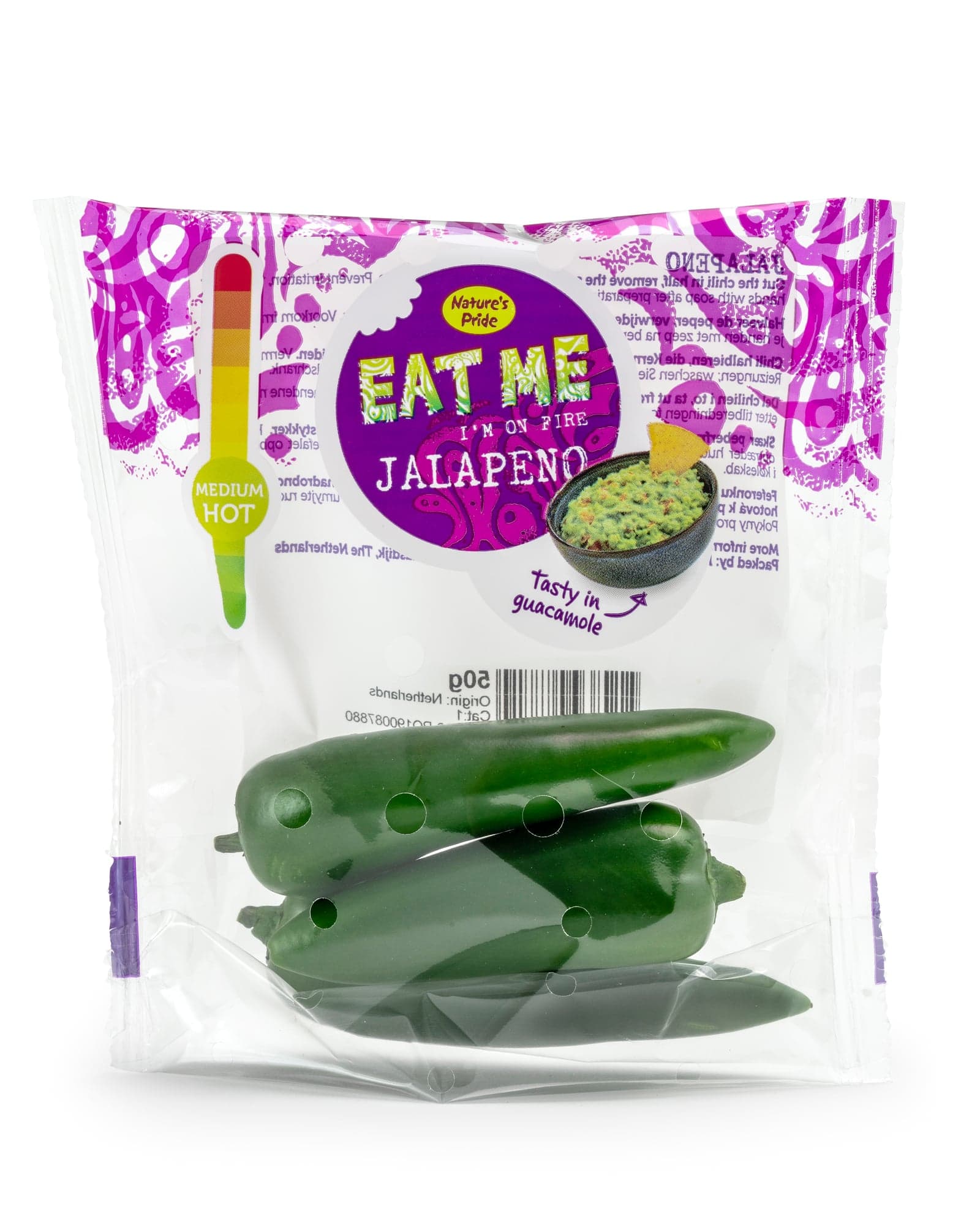 Chilli Jalapeños – pálivost 3; sáček 50 g