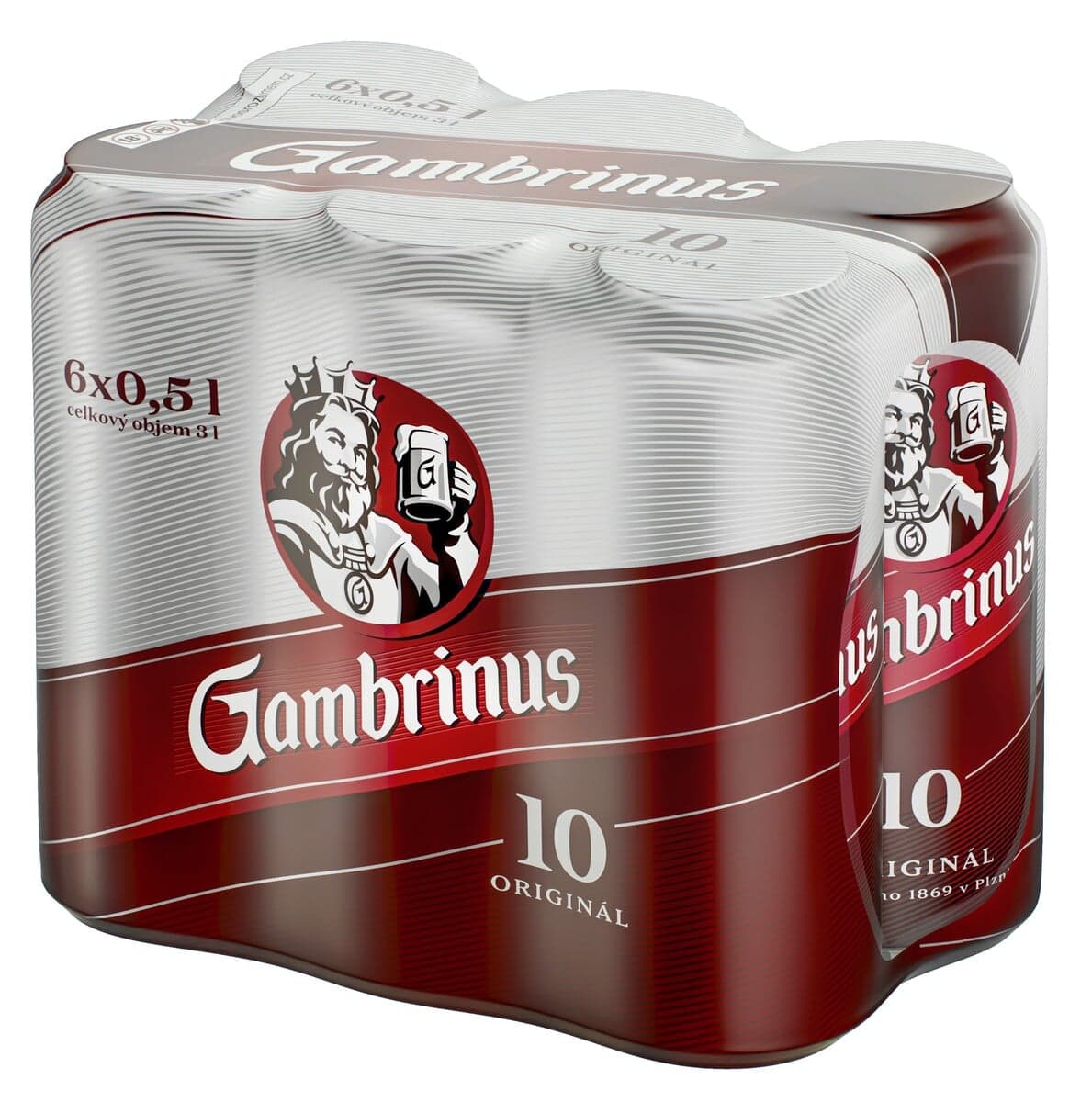 Gambrinus Originál 6×0,5 l