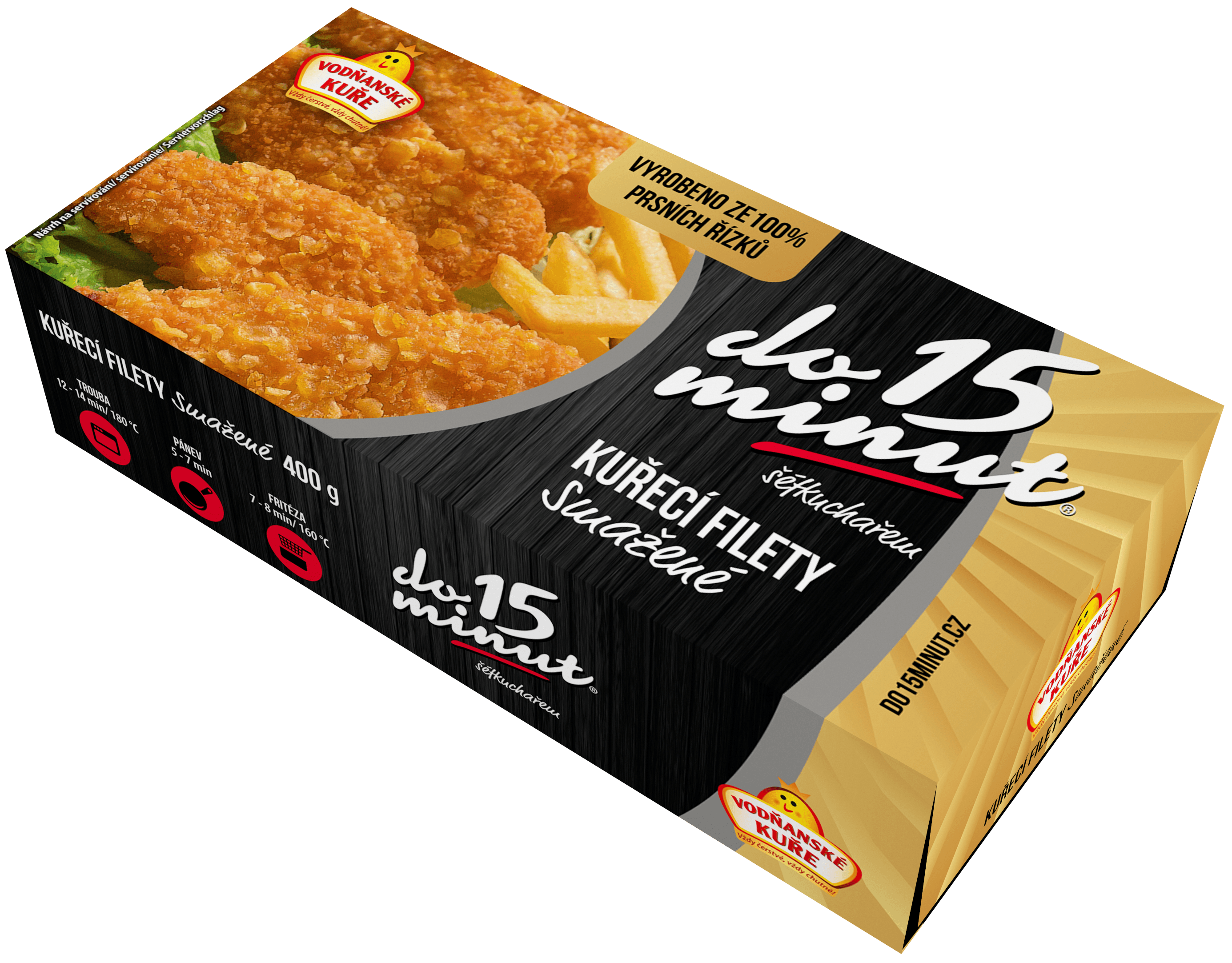 Smažené kuřecí filety