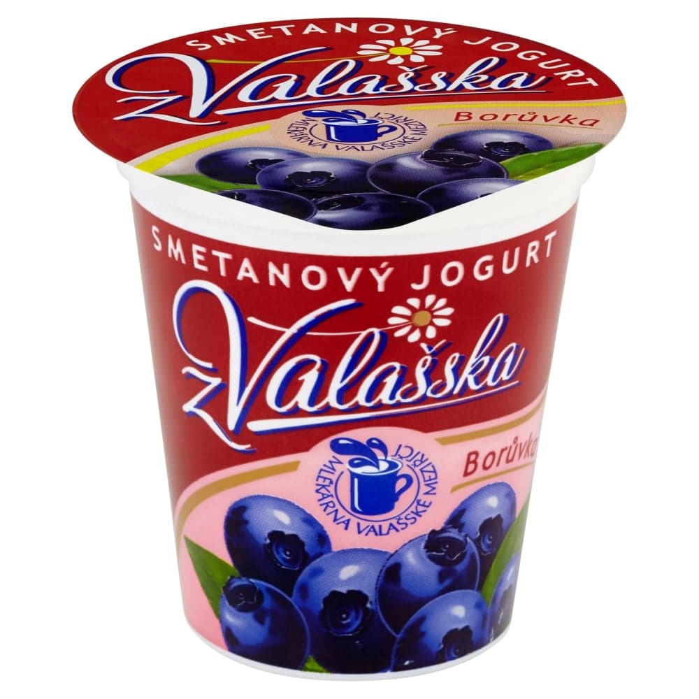 Mlékárna ValMez Smetanový jogurt borůvka 150 g