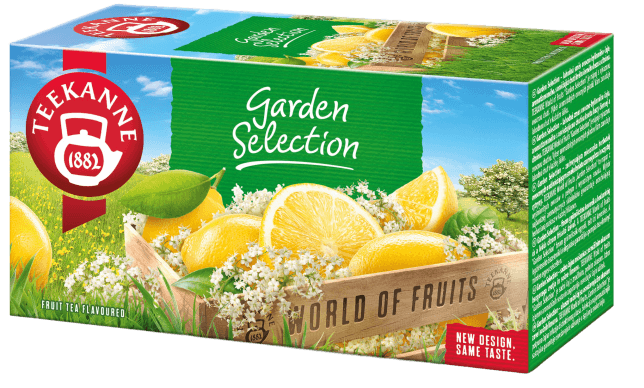 Teekanne čaj Garden Selection černý bez a citrón