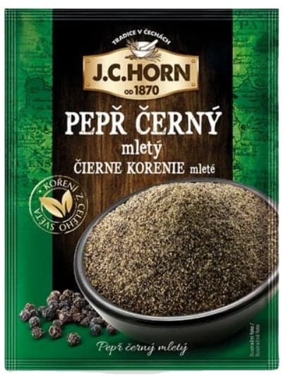 J.C.Horn Pepř černý mletý 15 g