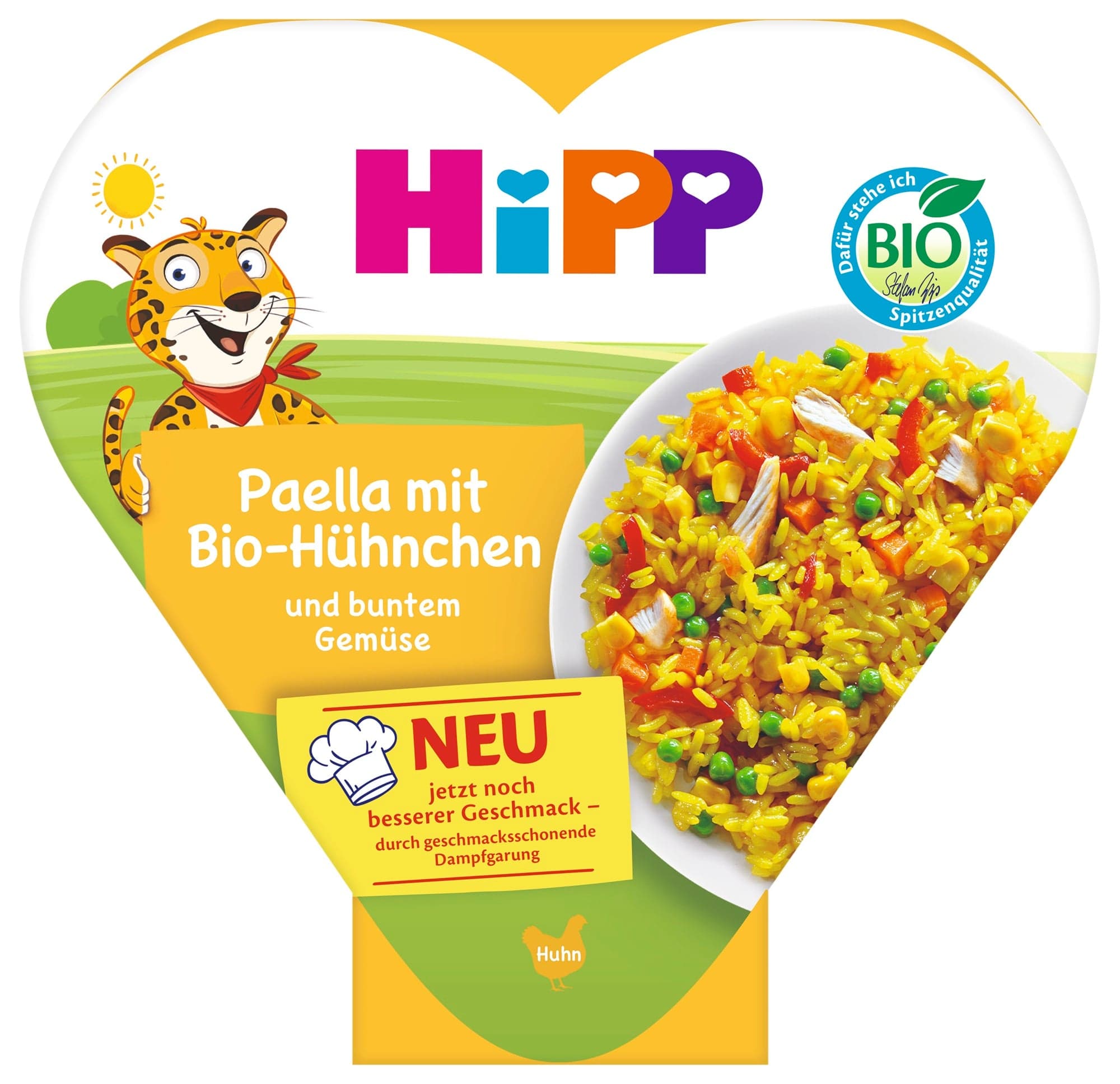 HiPP BIO Paella se zeleninou a kuřecím masem 250 g