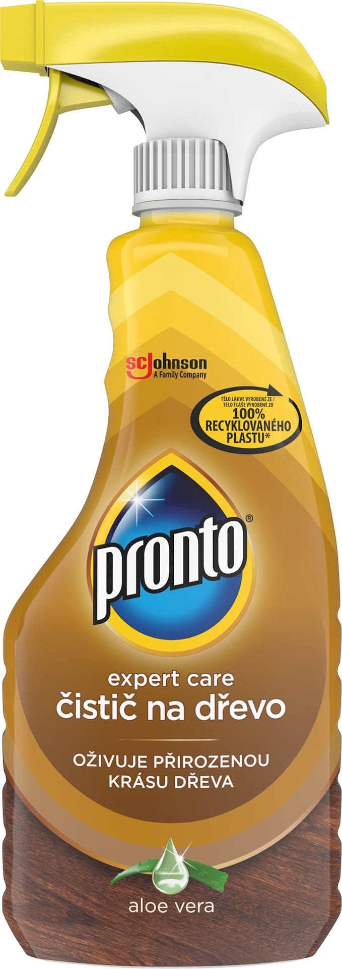 Pronto Čistič na dřevo aloe vera ve spreji 5v1