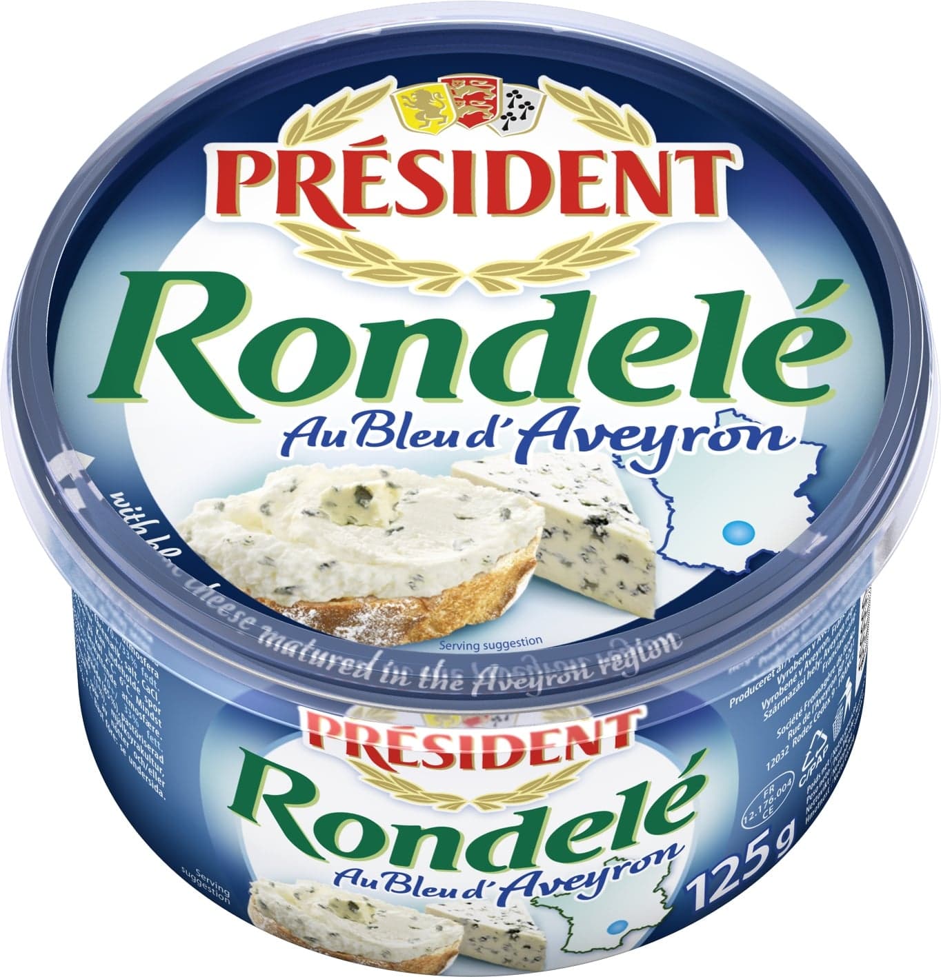 Président Rondelé Au Bleu d'Aveyron