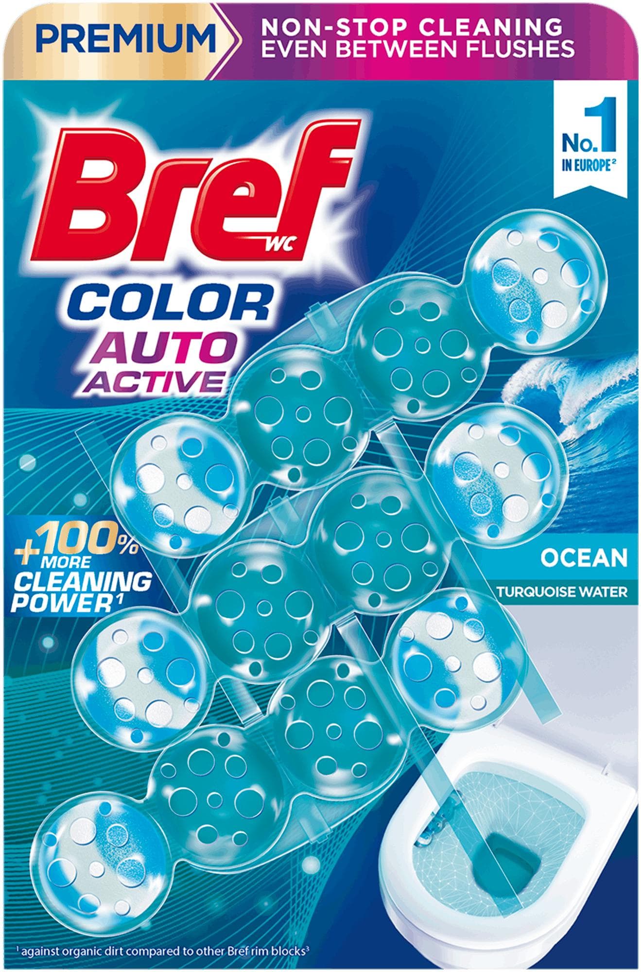 Bref Color Aktiv Ocean WC blok