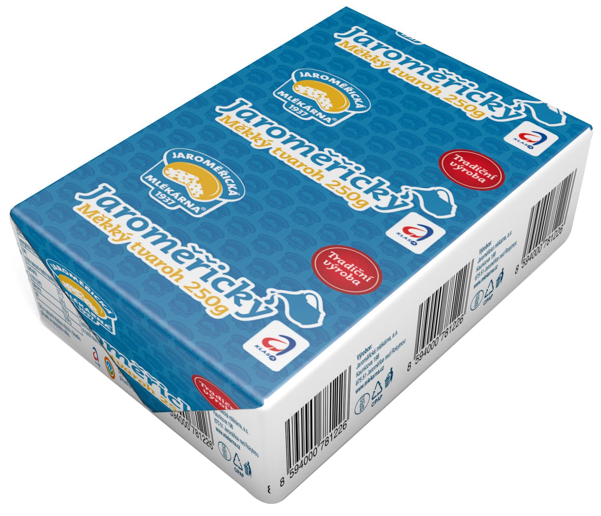 Jaroměřická mlékárna Tvaroh měkký 250 g
