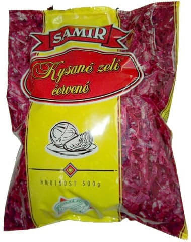 Samir Zelí kysané červené, sáček