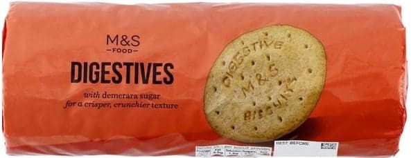 Marks & Spencer Pšeničné sušenky Digestives