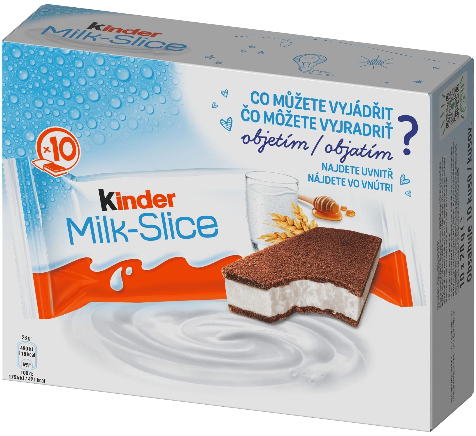 Kinder Mléčný řez rodinné balení 10×28 g
