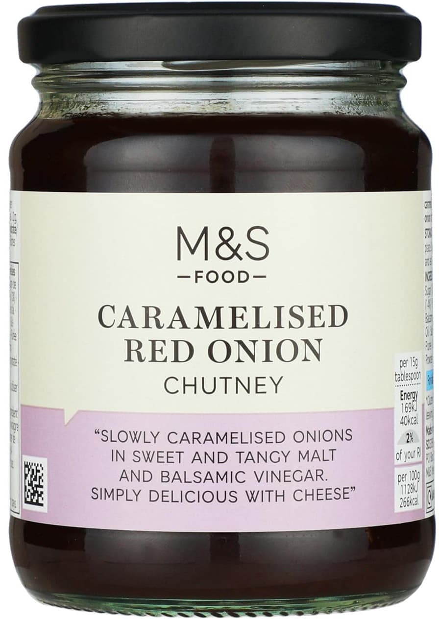 Marks & Spencer Chutney ze zkaramelizované červené a bílé cibule
