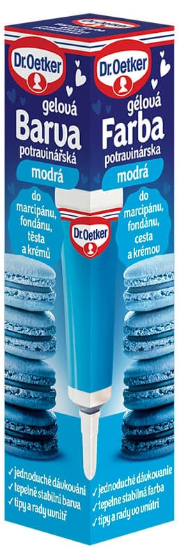 Dr.Oetker Barva gelová potravinářská modrá