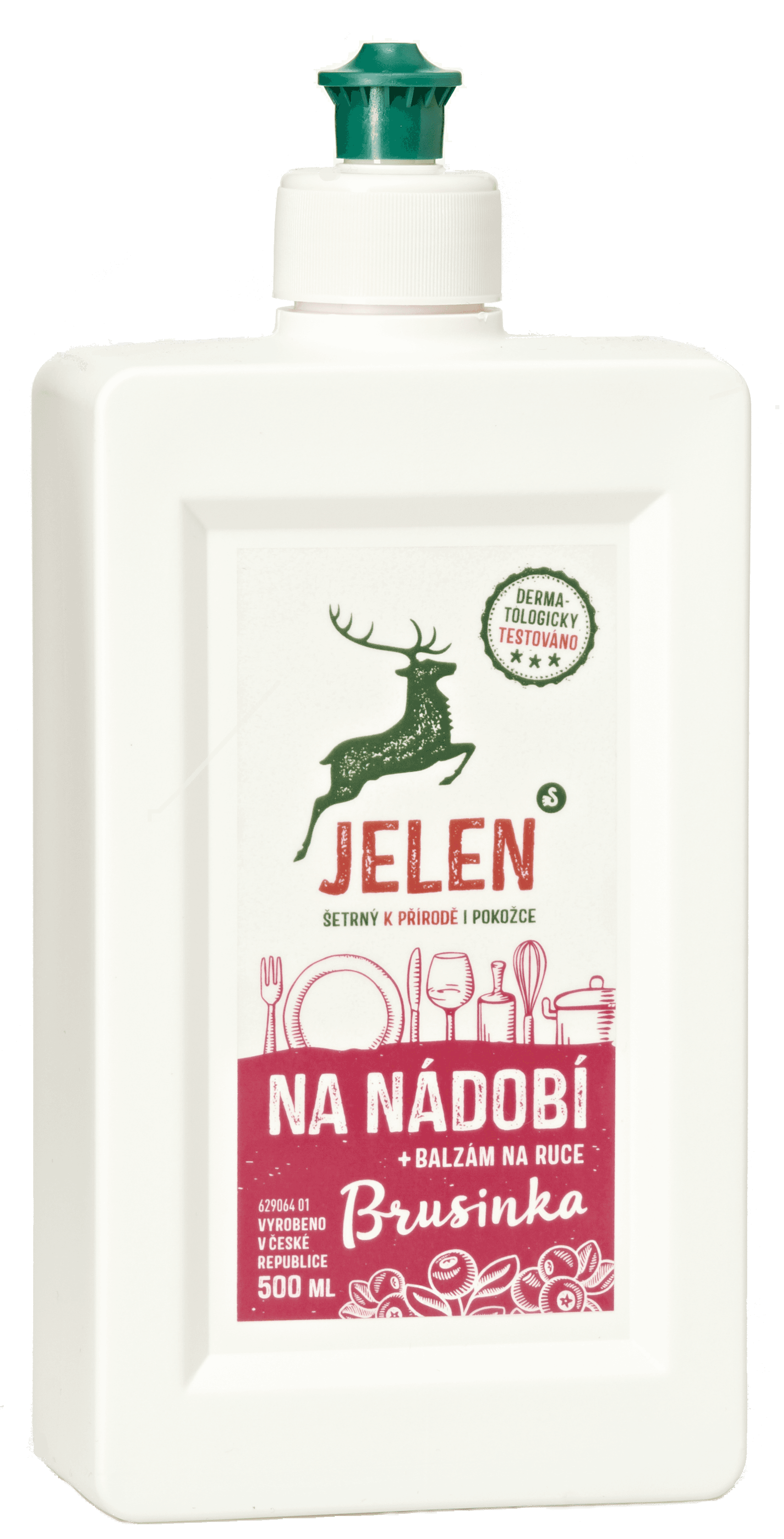 Jelen na ruční mytí nádobí brusinka