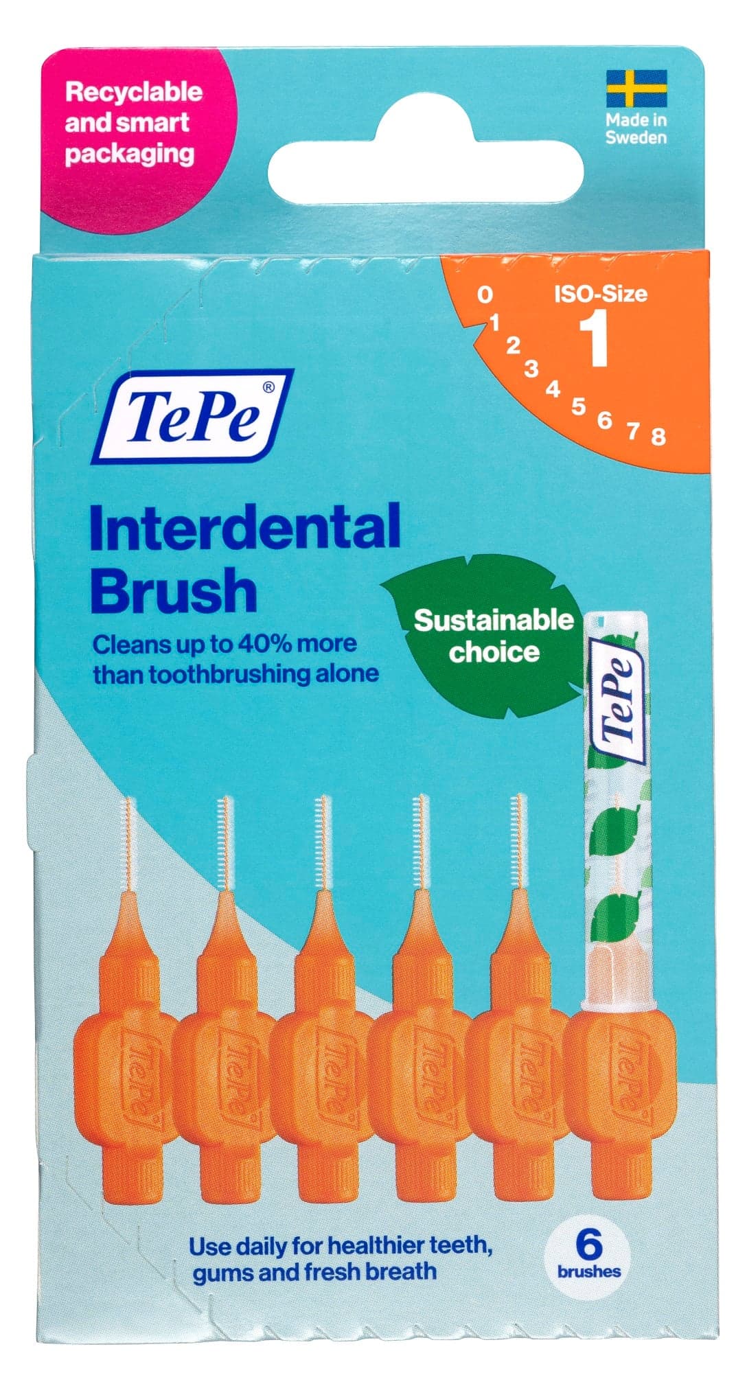 TePe Original Mezizubní kartáčky oranžové 0,45 mm