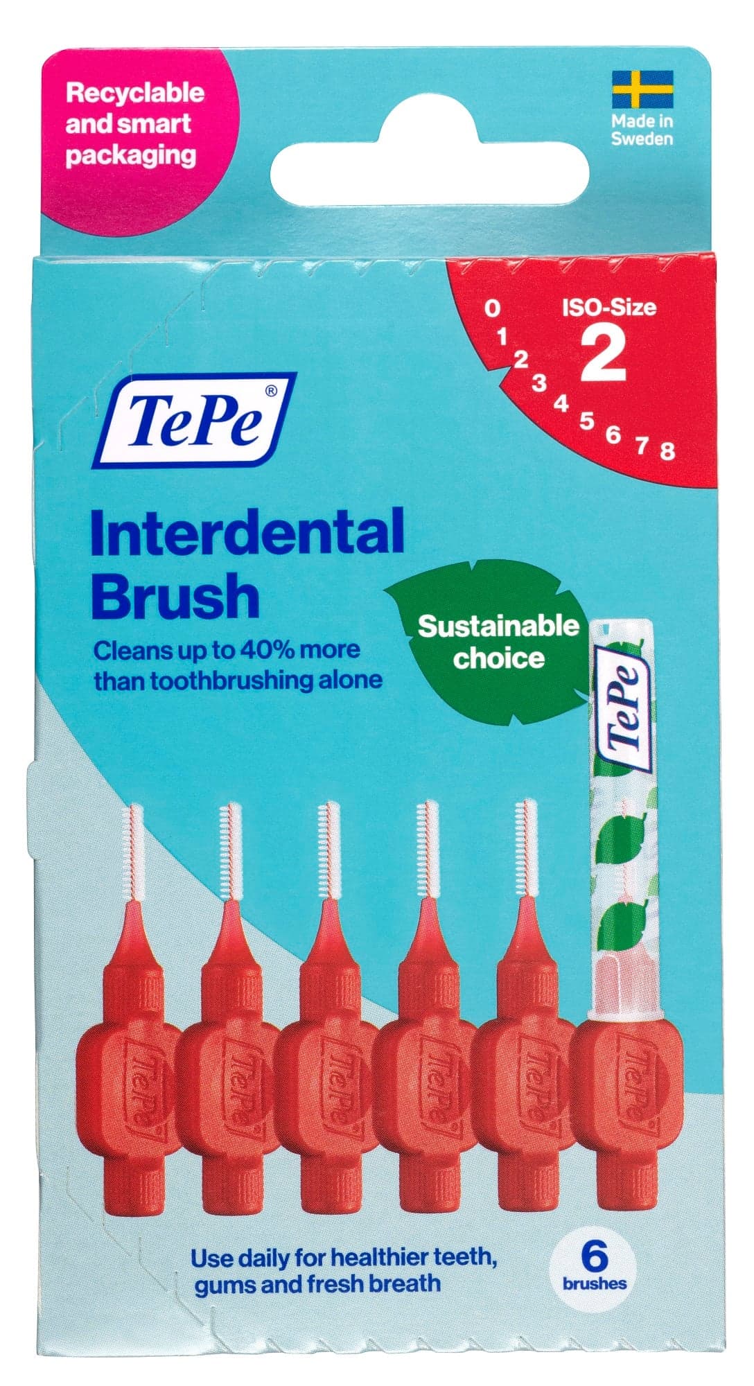 TePe Original Mezizubní kartáčky červené 0,5 mm