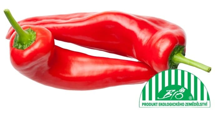 BIO Paprika špičatá červená, balení