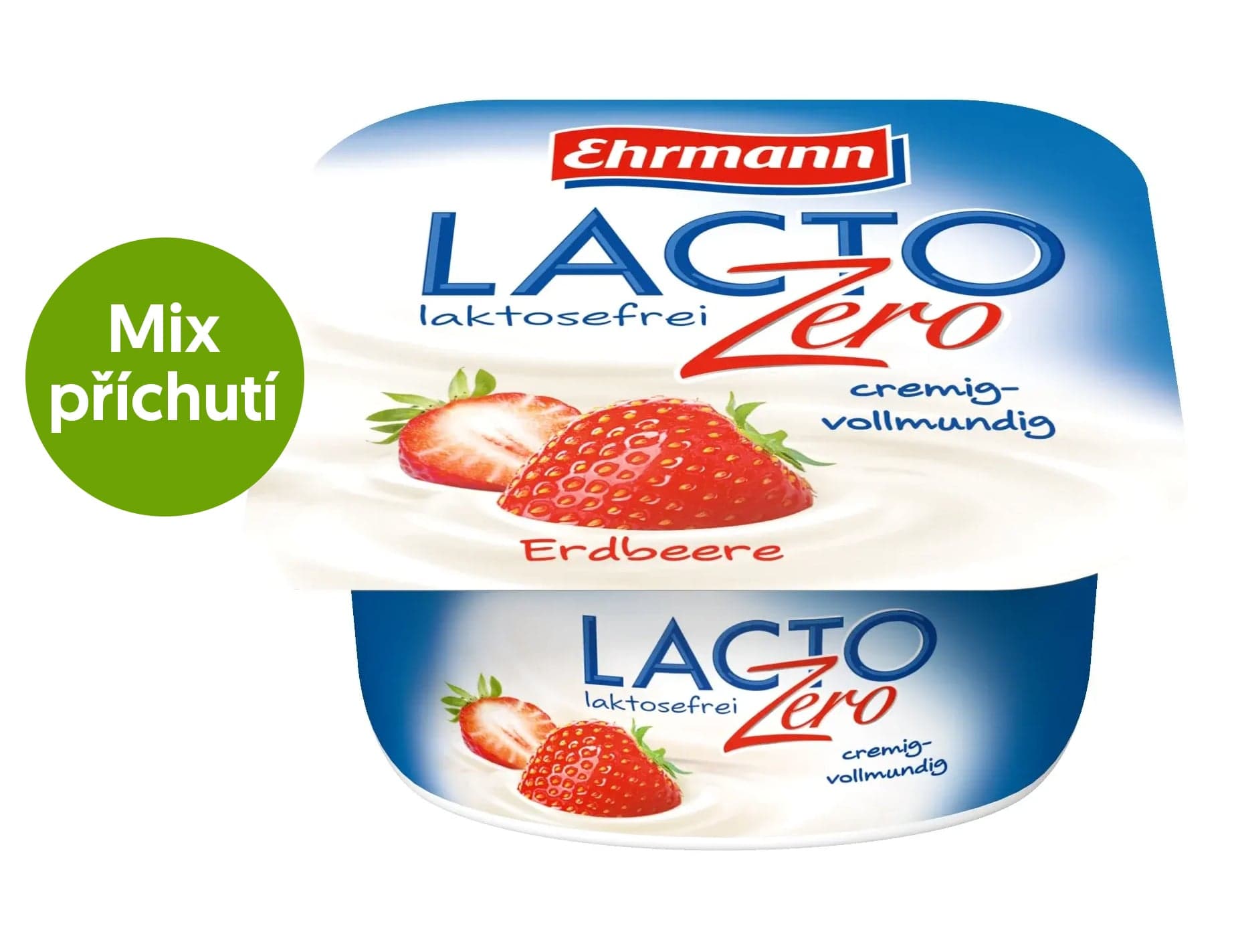 Ehrmann LactoZero bezlaktózový jogurt řeckého typu MIX 135 g