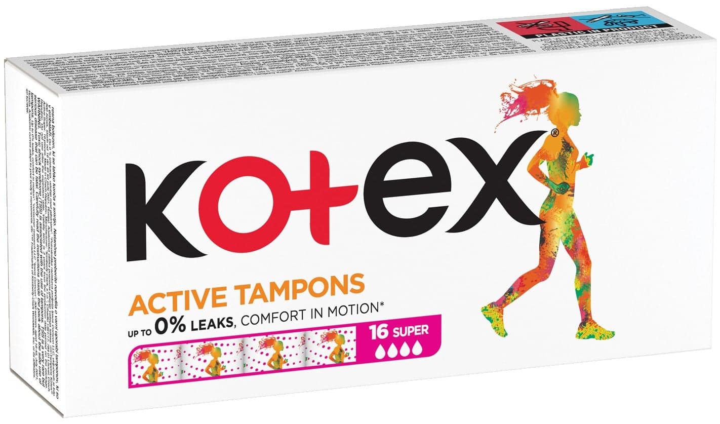 Kotex® Tampony Active Super 16 ks