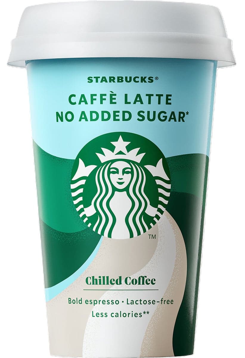 Starbucks Caffè Latte bez přidaného cukru