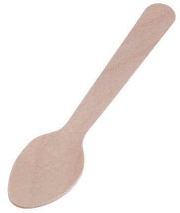 Niteola Dřevěná kávová lžička 11 cm