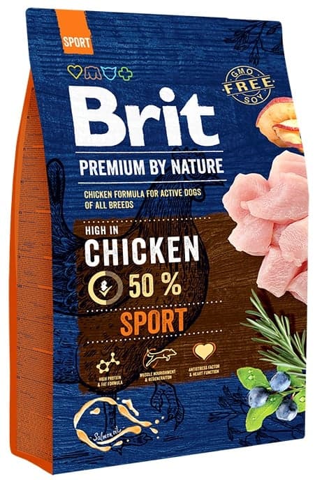 Brit Premium by Nature Sport Chicken pro psy