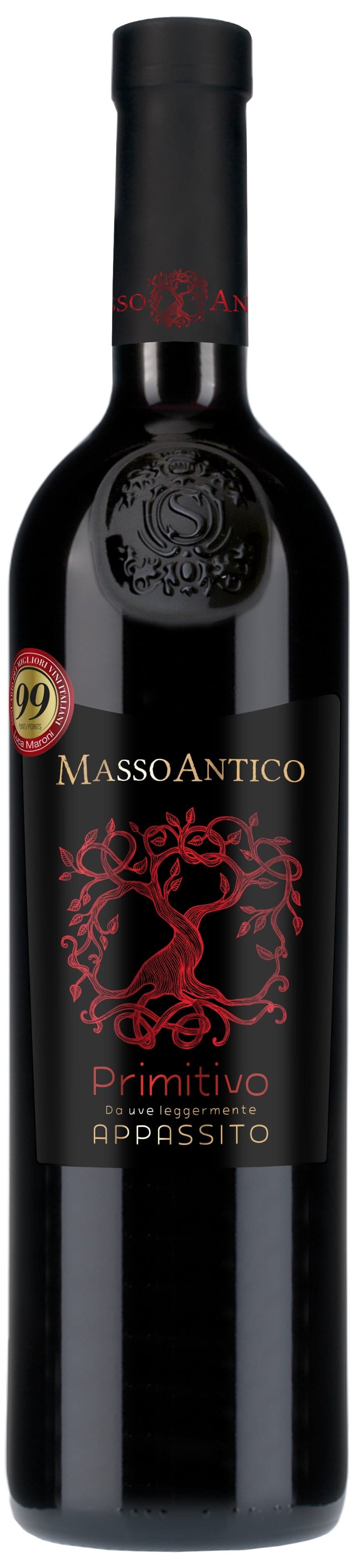 Masso Antico Primitivo IGT Da uve leggermente Appasite