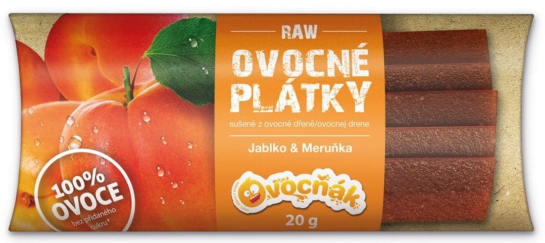 Ovocňák Plátky jablko a meruňka