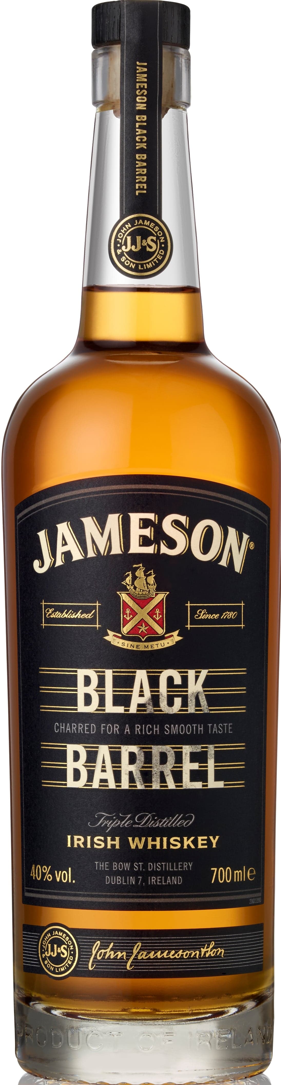 Jameson Black Barrel 40% obj.